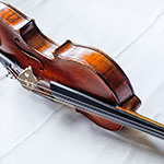 Geige Modell Franco Albanelli: gebraucht spielfertig günstig vom Geigenbauer kaufen
